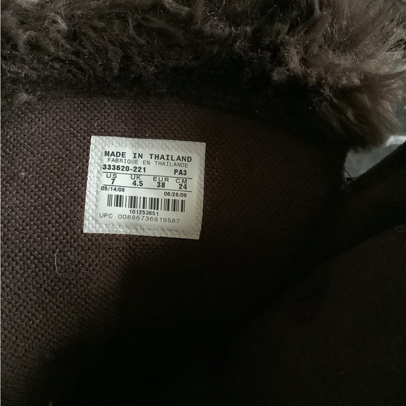 Nike apres skyhigh brown tall wedge sneaker boots size 7 - Picture 8 of 8